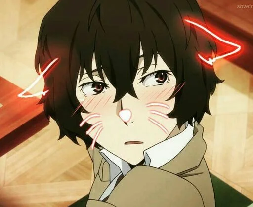 🙀 Стикер «Dazai from anime "Bungo Stray Dogs"» для Telegram