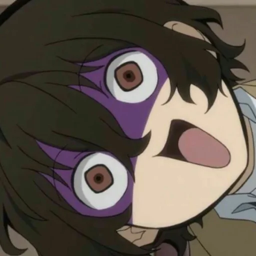 🤪 Стикер «Dazai from anime "Bungo Stray Dogs"» для Telegram