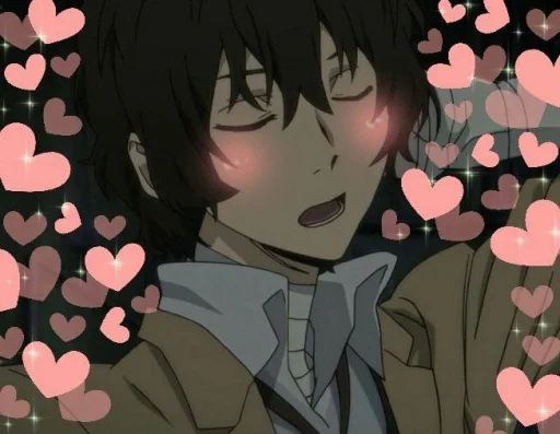 💞 Стикер «Dazai from anime "Bungo Stray Dogs"» для Telegram