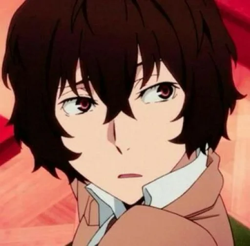 ❓ Стикер «Dazai from anime "Bungo Stray Dogs"» для Telegram