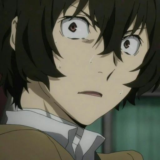 🤨 Стикер «Dazai from anime "Bungo Stray Dogs"» для Telegram