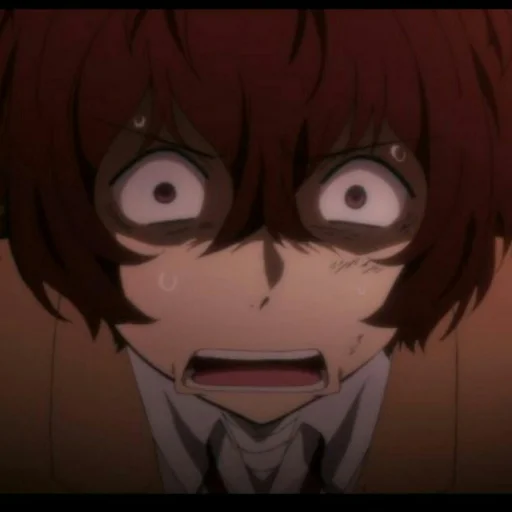 😨 Стикер «Dazai from anime "Bungo Stray Dogs"» для Telegram