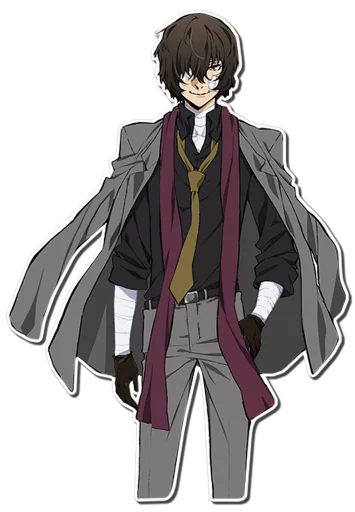 Стикерпак DAZAI [รקร] для Telegram