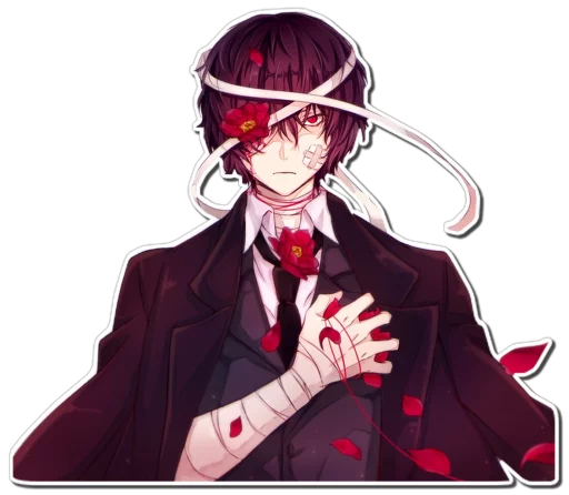 🥀 Стикер «DAZAI [รקร]» для Telegram