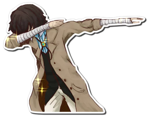 🕺 Стикер «DAZAI [รקร]» для Telegram
