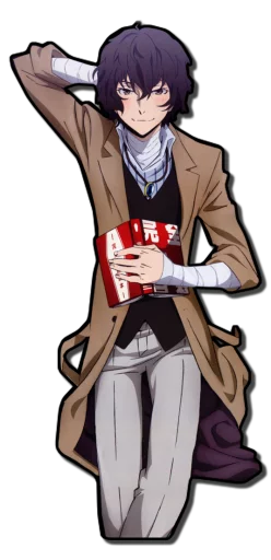 📕 Стикер «DAZAI [รקร]» для Telegram