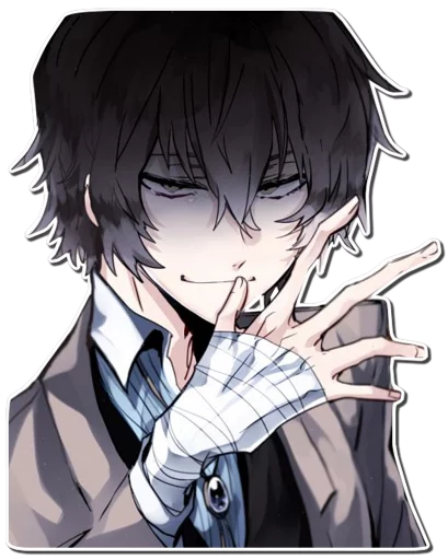 😏 Стикер «DAZAI [รקร]» для Telegram