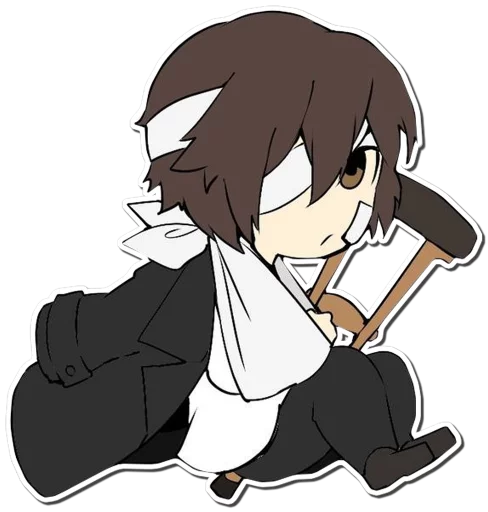 🤕 Стикер «DAZAI [รקร]» для Telegram