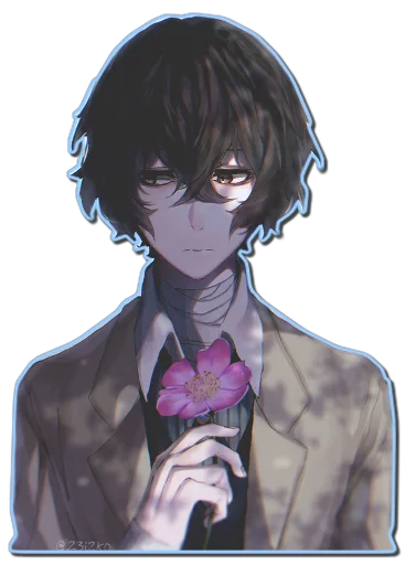 😞 Стикер «DAZAI [รקร]» для Telegram