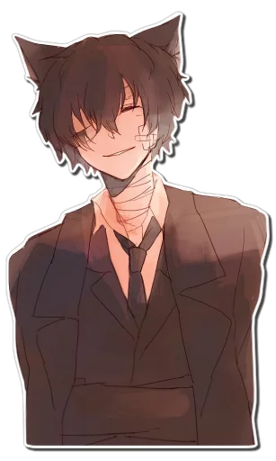😸 Стикер «DAZAI [รקร]» для Telegram