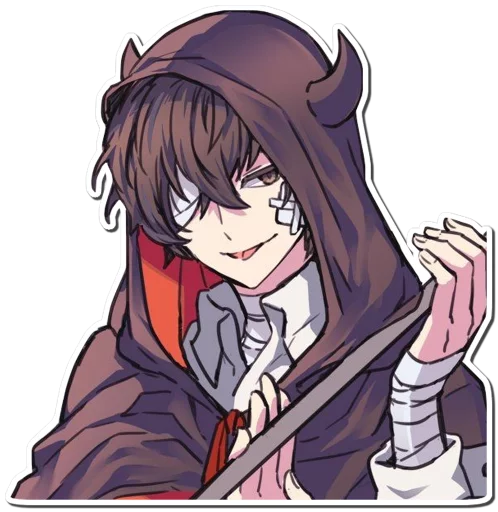 😈 Стикер «DAZAI [รקร]» для Telegram