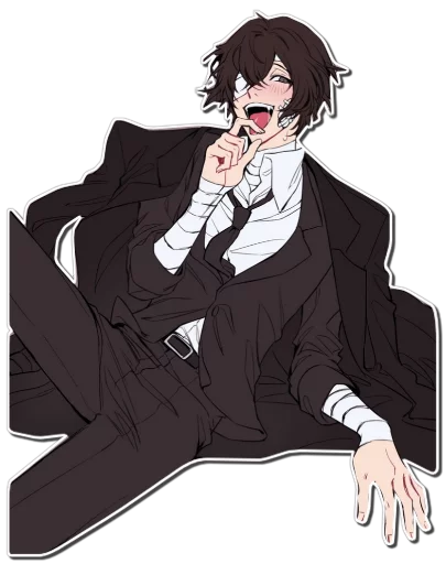 😍 Стикер «DAZAI [รקร]» для Telegram