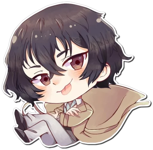 😛 Стикер «DAZAI [รקร]» для Telegram