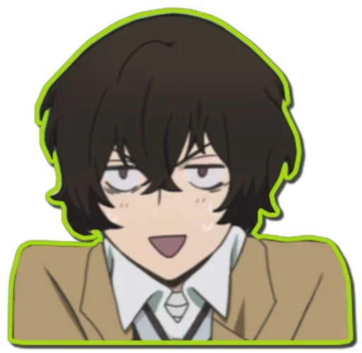 😑 Стикер «DAZAI [รקร]» для Telegram