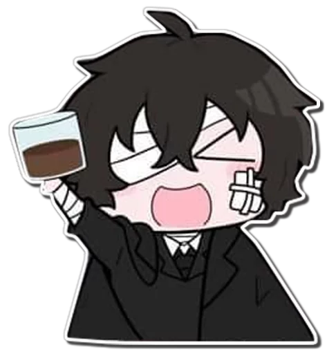 🥃 Стикер «DAZAI [รקร]» для Telegram