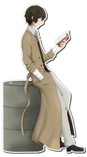 🙂 Стикер «DAZAI [รקร]» для Telegram