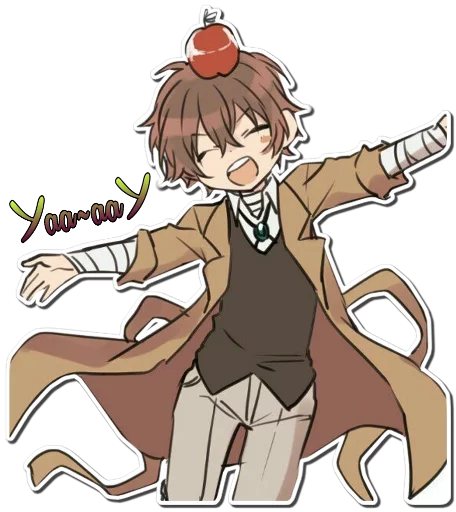 😃 Стикер «DAZAI [รקร]» для Telegram
