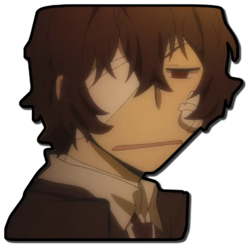 😑 Стикер «DAZAI [รקร]» для Telegram