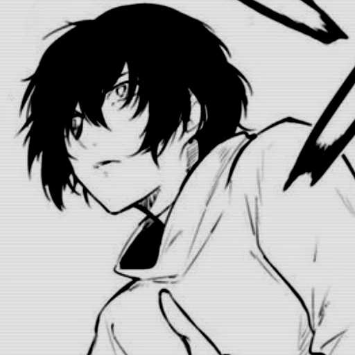 📎 Стикер «dazaii osamu» для Telegram