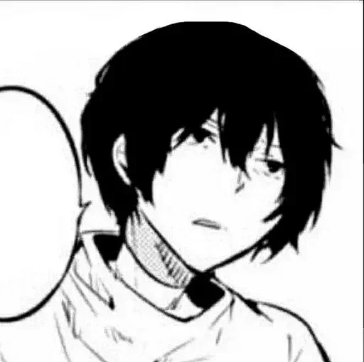 🥚 Стикер «dazai osamu» для Telegram