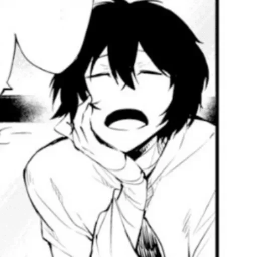 📓 Стикер «dazai osamu» для Telegram