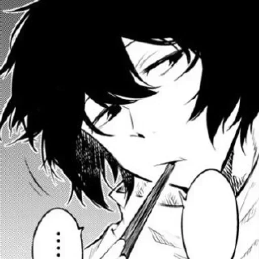 🌟 Стикер «dazai osamu» для Telegram