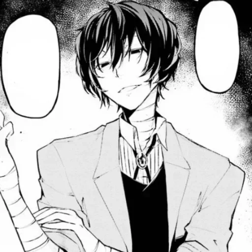 📓 Стикер «dazai osamu» для Telegram