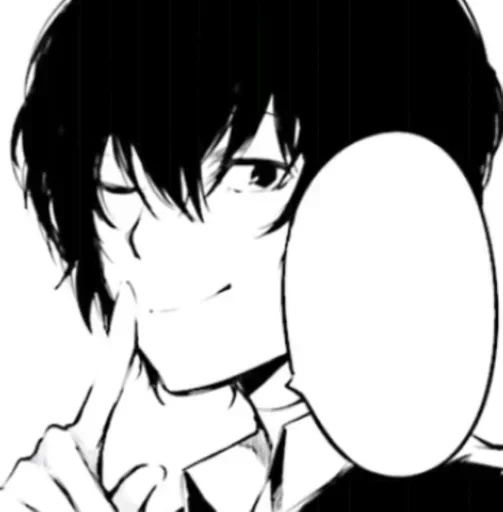 😉 Стикер «dazai osamu» для Telegram