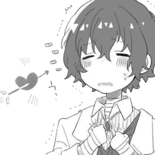 🥰 Стикер «dazai osamu» для Telegram