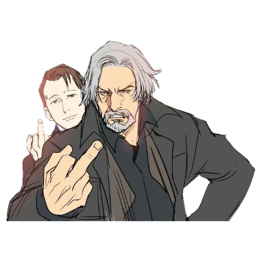 🖕 Стикер «Hankcon» для Telegram