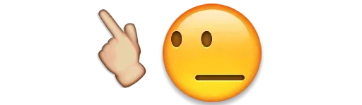 ☝ Стикер «pack ?» для Telegram