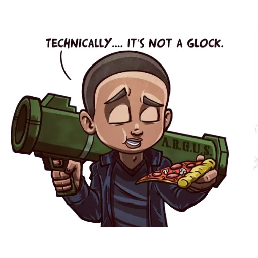 🍕 Стикер «ArrowSeries» для Telegram