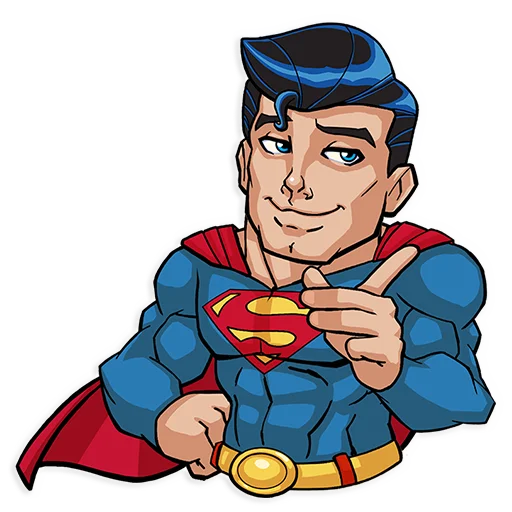 👆 Стикер «DC Dual Force» для Telegram