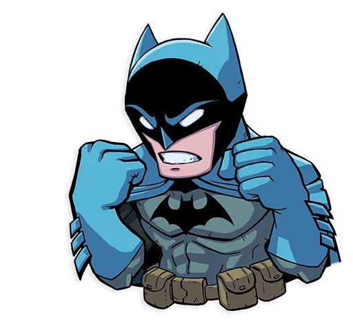 Стикерпак DC Dual Force для Telegram