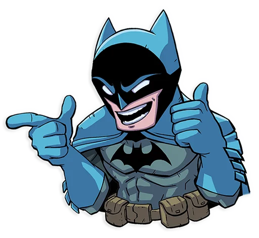 👍 Стикер «DC Dual Force» для Telegram