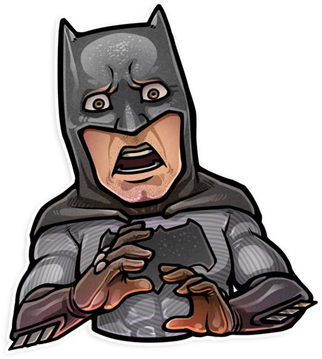 😨 Стикер «DC» для Telegram