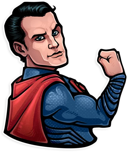 💪 Стикер «DC» для Telegram