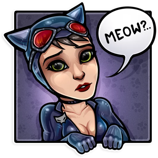 😺 Стикер «DC» для Telegram