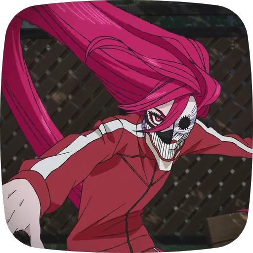 😈 Стикер «Aira Shiratori Dandadan» для Telegram