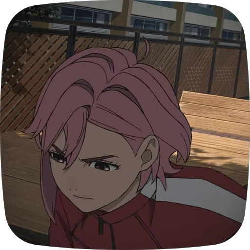 😡 Стикер «Aira Shiratori Dandadan» для Telegram