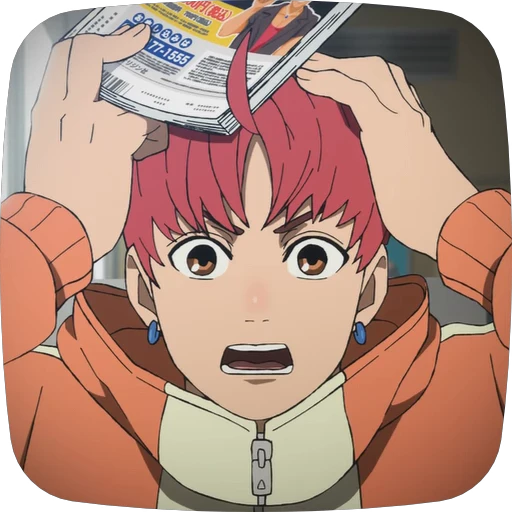 🙀 Стикер «Jin Enjoji Dandadan» для Telegram