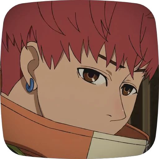 🥺 Стикер «Jin Enjoji Dandadan» для Telegram