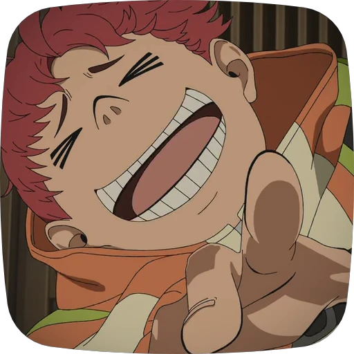 🫵 Стикер «Jin Enjoji Dandadan» для Telegram