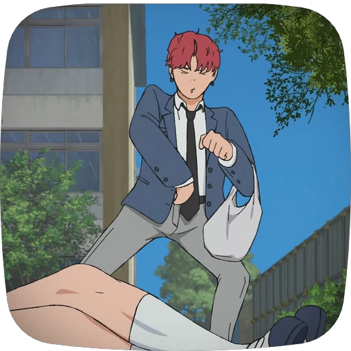 🧃 Стикер «Jin Enjoji Dandadan» для Telegram