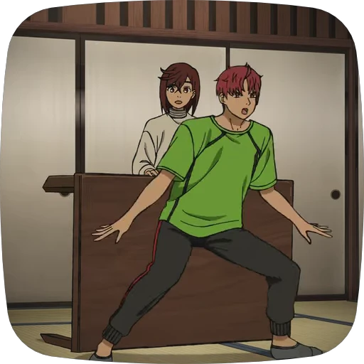 😇 Стикер «Jin Enjoji Dandadan» для Telegram