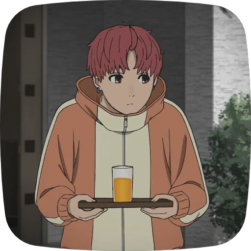 🥤 Стикер «Jin Enjoji Dandadan» для Telegram