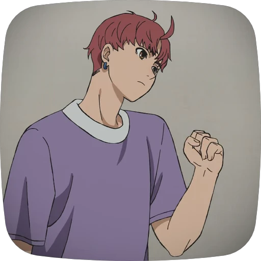 💪 Стикер «Jin Enjoji Dandadan» для Telegram