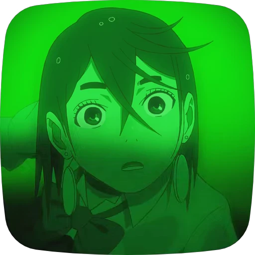 😮 Стикер «Momo Ayase Dandadan» для Telegram