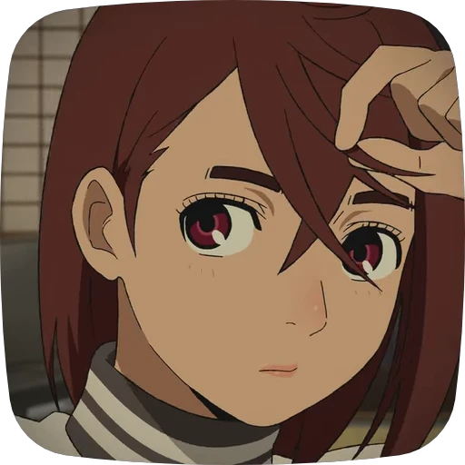 🤔 Стикер «Momo Ayase Dandadan» для Telegram