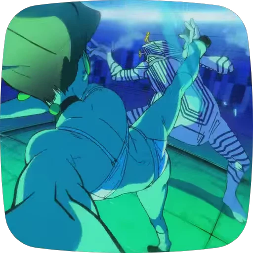 👊 Стикер «Momo Ayase Dandadan» для Telegram